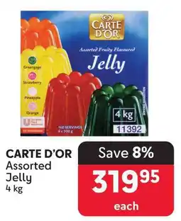 Makro CARTE D'OR Assorted Jelly offer