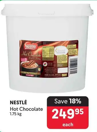 Makro NESTLÉ Hot Chocolate offer