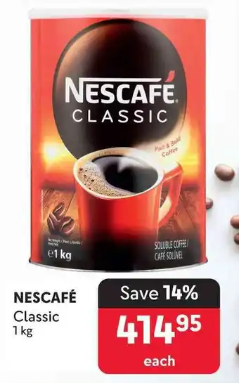 Makro NESCAFÉ Classic offer