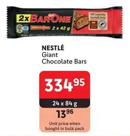 Makro NESTLÉ Giant Chocolate Bars offer