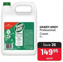 Makro HANDY ANDY Professional Cream offer