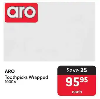 Makro ARO Toothpicks Wrapped offer