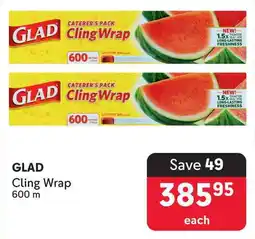 Makro GLAD Cling Wrap offer