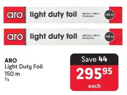 Makro ARO Light Duty Foil offer