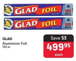 Makro GLAD Aluminium Foil offer