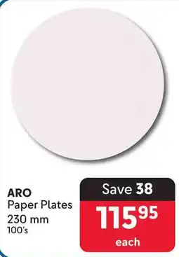 Makro ARO Paper Plates offer