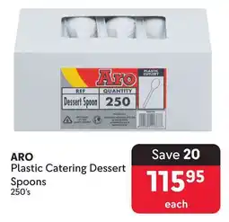 Makro ARO Plastic Catering Dessert Spoons offer