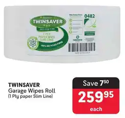 Makro TWINSAVER Garage Wipes Roll offer