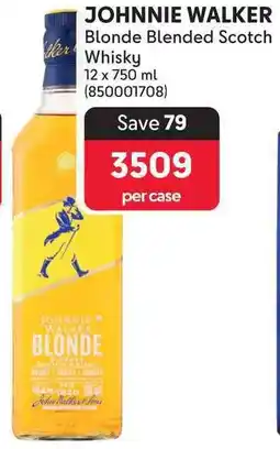 Makro JOHNNIE WALKER Blonde Blended Scotch Whisky offer