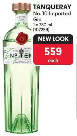 Makro TANQUERAY No. 10 Imported Gin offer