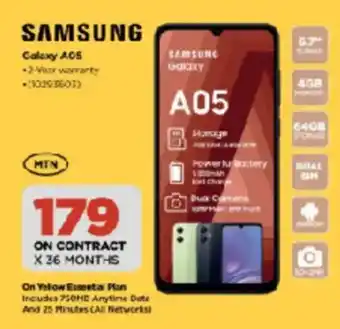 HiFi Corp SAMSUNG Galaxy A05 offer