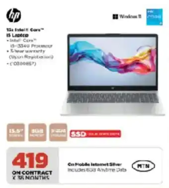 HiFi Corp HP 15s Intel Core i5 Laptop offer