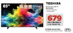 HiFi Corp TOSHIBA 85-inch 4K UHD TV offer