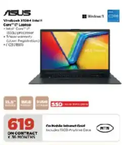 HiFi Corp ASUS Vivobook X1504 Intel Core i7 Laptop offer