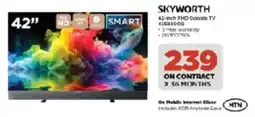 HiFi Corp SKYWORTH 42-inch FHD Google TV offer