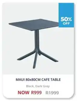 Decofurn Maui cafe table offer