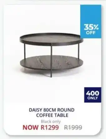 Decofurn Daisy round coffee table offer