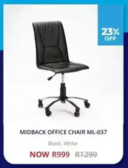 Decofurn Midback office chair ML-037 offer