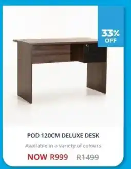 Decofurn Pod deluxe desk offer