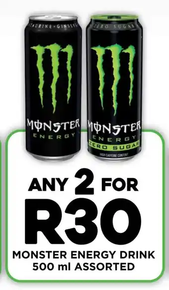 Fresh Stop Monster energy drink assorted offer