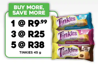 Fresh Stop Tinkies offer