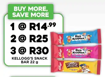 Fresh Stop Kellogg's snack bar offer