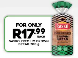 Fresh Stop Sasko premium brown bread offer