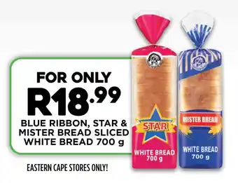 Fresh Stop Blue ribbon, star & mister bread sliced white bread offer