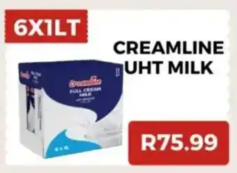 Saverite Creamline uht milk offer