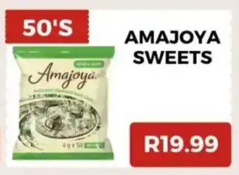 Saverite Amajoya sweets offer