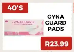 Saverite Gyna guard pads offer