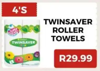 Saverite Twinsaver roller towels offer