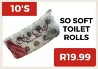 Saverite So soft toilet rolls offer