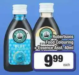 Frontline Robertsons Food Colouring +Essence Asst. offer