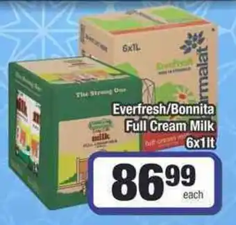 Frontline Everfresh/Bonnita Full Cream Milk offer