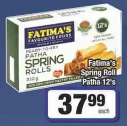 Frontline Fatima's Spring Roll Patha offer