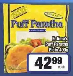 Frontline Fatima's Puff Paratha Plain offer