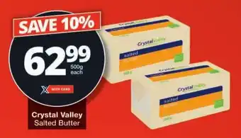 Checkers Crystal Valley Salted Butter offer