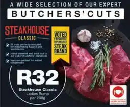 Checkers Steakhouse Classic Ladies Rump offer