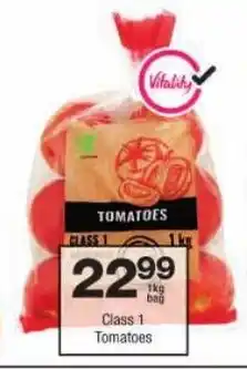 Checkers Class 1 Tomatoes offer