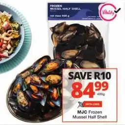 Checkers MJC Frozen Mussel Half Shell offer