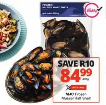 Checkers MJC Frozen Mussel Half Shell offer