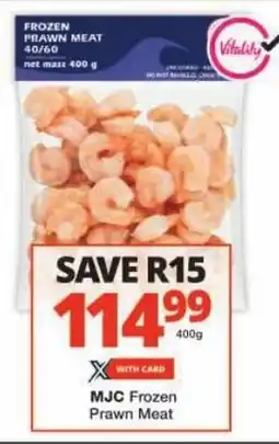 Checkers MJC Frozen Prawn Meat offer