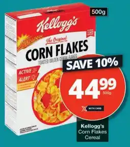 Checkers Kellogg's Corn Flakes Cereal offer