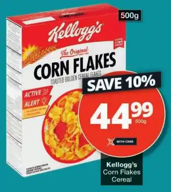 Checkers Kellogg's Corn Flakes Cereal offer