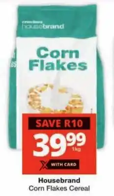 Checkers Housebrand Corn Flakes Cereal offer