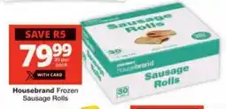 Checkers Housebrand Frozen Sausage Rolls offer