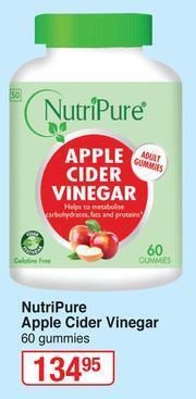 Dis-Chem NutriPure Apple Cider Vinegar-60 Gummies offer