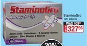 Dis-Chem StaminoGro-120 Tablets offer