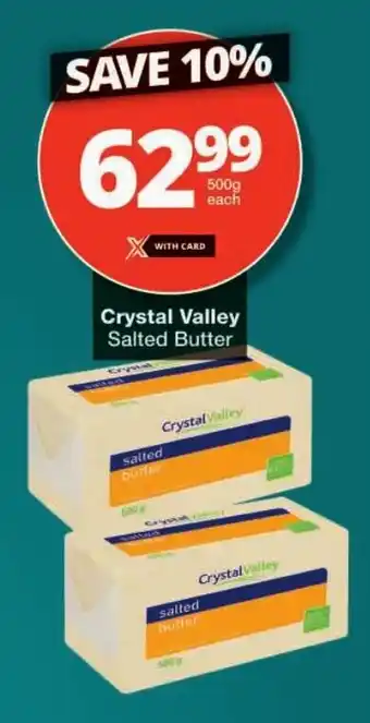 Checkers Crystal Valley Salted Butter offer